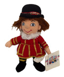 England Boy, Vintage Disney Plush, It's a Small World, 9"