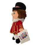 England Boy, Vintage Disney Plush, It's a Small World, 9"