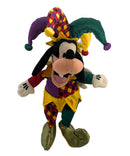 Goofy Jester, Vintage Disney Plush, Mickey Mouse, 10"