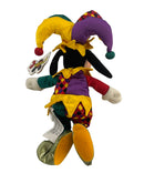 Goofy Jester, Vintage Disney Plush, Mickey Mouse, 10"