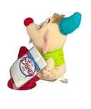 Gus the Mouse, Vintage Disney Plush, Cinderella, 6"