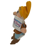 Happy the Dwarf, Vintage Disney Plush, Snow White, 8"