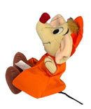 Jaq the Mouse, Vintage Disney Plush, Cinderella, 7"