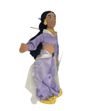 Jasmine, Vintage Disney Plush, Aladdin, 10"