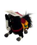 Khan the Horse, Vintage Disney Plush, Mulan, 8"