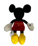 01 Mickey, Vintage Disney Plush, Mickey Mouse, 10"