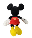 2001 Mickey, Vintage Disney Plush, Store Exclusive, Mickey Mouse, 9"