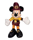 2008 Happy Thanksgiving Mickey Mouse, Vintage Disney Plush, 10.3"