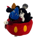 70th Anniversary Mickey Set, Vintage Disney Plush, Mickey Mouse, 11"