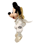 Angel Mickey, Vintage Disney Plush, Theme Park Edition, Mickey Mouse, 10"