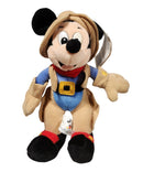 Frontierland Mickey, Vintage Disney Plush, Theme Park Edition, Mickey Mouse, 9"