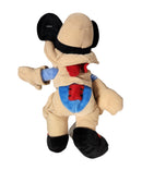 Frontierland Mickey, Vintage Disney Plush, Theme Park Edition, Mickey Mouse, 9"