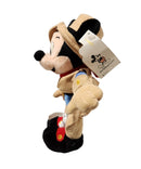 Frontierland Mickey, Vintage Disney Plush, Theme Park Edition, Mickey Mouse, 9"