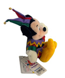 Tokyo Disneyland 15th Anniversary Mickey, Vintage Disney Plush, Mickey Mouse, 5"
