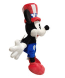 4th of July Mickey, Vintage Disney Plush, Theme Park Edition, Mickey Mouse, 11"