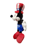 4th of July Mickey, Vintage Disney Plush, Theme Park Edition, Mickey Mouse, 11"