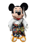 Kimono Mickey, Vintage Disney Plush, Japan Exclusive, Mickey Mouse, 8.5"