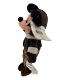 Pilot Mickey, Vintage Disney Plush, Mickey Mouse, 9.5"