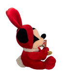 Chinese New Year Mickey, Vintage Disney Plush, 10.5"
