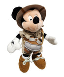 Safari Mickey, Vintage Disney Plush, Theme Park Edition, Mickey Mouse, 11"