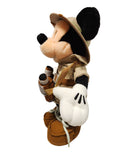 Safari Mickey, Vintage Disney Plush, Theme Park Edition, Mickey Mouse, 11"