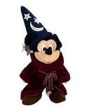 Sorcerer Mickey Mouse, Vintage Disney Plush, 12"