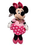 Amethyst Birthstone Minnie, Vintage Disney Plush, Mickey Mouse, 9"