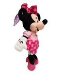 Amethyst Birthstone Minnie, Vintage Disney Plush, Mickey Mouse, 9"