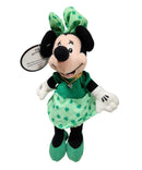 Aquamarine Birthstone Minnie, Vintage Disney Plush, Mickey Mouse, 9.5"