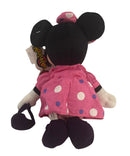 February Birthstone Minnie Mouse, Vintage Disney Plush, 9"