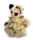 Holiday Minnie Mouse, Vintage Disney Plush, Theme Park Edition, 9"