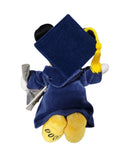 Grad Nite Minnie, Vintage Disney Plush, Disneyland Exclusive, Mickey Mouse, 8.5"