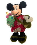 Lilo Minnie, Vintage Disney Plush, Mickey Mouse, 8"