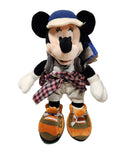 Hiking Minnie, Vintage Disney Plush, California Adventure, Mickey Mouse, 11"