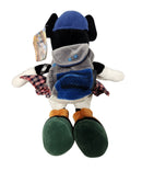 Hiking Minnie, Vintage Disney Plush, California Adventure, Mickey Mouse, 11"