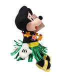 Hula Minnie, Vintage Disney Plush, Mickey Mouse, 9"