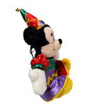 15 Years Jester Minnie, Vintage Disney Plush, Tokyo Disneyland, Mickey Mouse, 5"