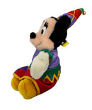 Jester Minnie Mouse, Vintage Disney Plush, 7"