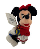 Minnie Mouse Bag Charm, Vintage Disney Plush, Mickey Mouse, 6"