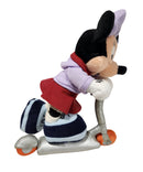 Minnie on a Scooter, Vintage Disney Plush, Paris Exclusive, Mickey Mouse, 9"