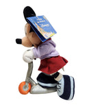 Minnie on a Scooter, Vintage Disney Plush, Paris Exclusive, Mickey Mouse, 9"