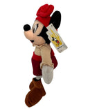 Pirate Minnie Mouse, Vintage Disney Plush, Parks Exclusive, 10.5"