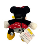 Tokyo Disneyland Minnie Mouse, Vintage Disney Plush, Mickey Mouse, 5"