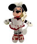 Tennis Minnie Mouse, Vintage Disney Plush, 10"