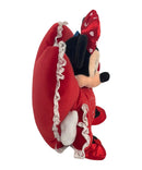 2004 Valentine's Day Minnie Mouse, Vintage Disney Plush, 9"