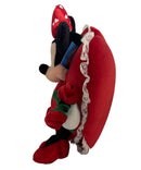2004 Valentine's Day Minnie Mouse, Vintage Disney Plush, 9"