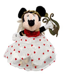 Valentine Minnie, Vintage Disney Plush, Theme Park Edition, Mickey Mouse, 9"