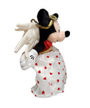 Valentine Minnie, Vintage Disney Plush, Theme Park Edition, Mickey Mouse, 9"
