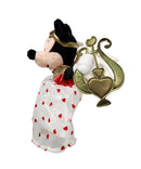 Valentine Minnie, Vintage Disney Plush, Theme Park Edition, Mickey Mouse, 9"