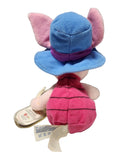 Lasso Roping Piglet, Vintage Disney Plush, Star Bean, Winnie the Pooh, 9"